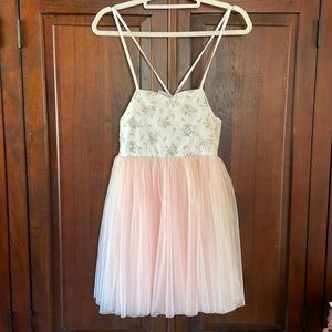 Flofallzique Tulle Ballerina Style Dress